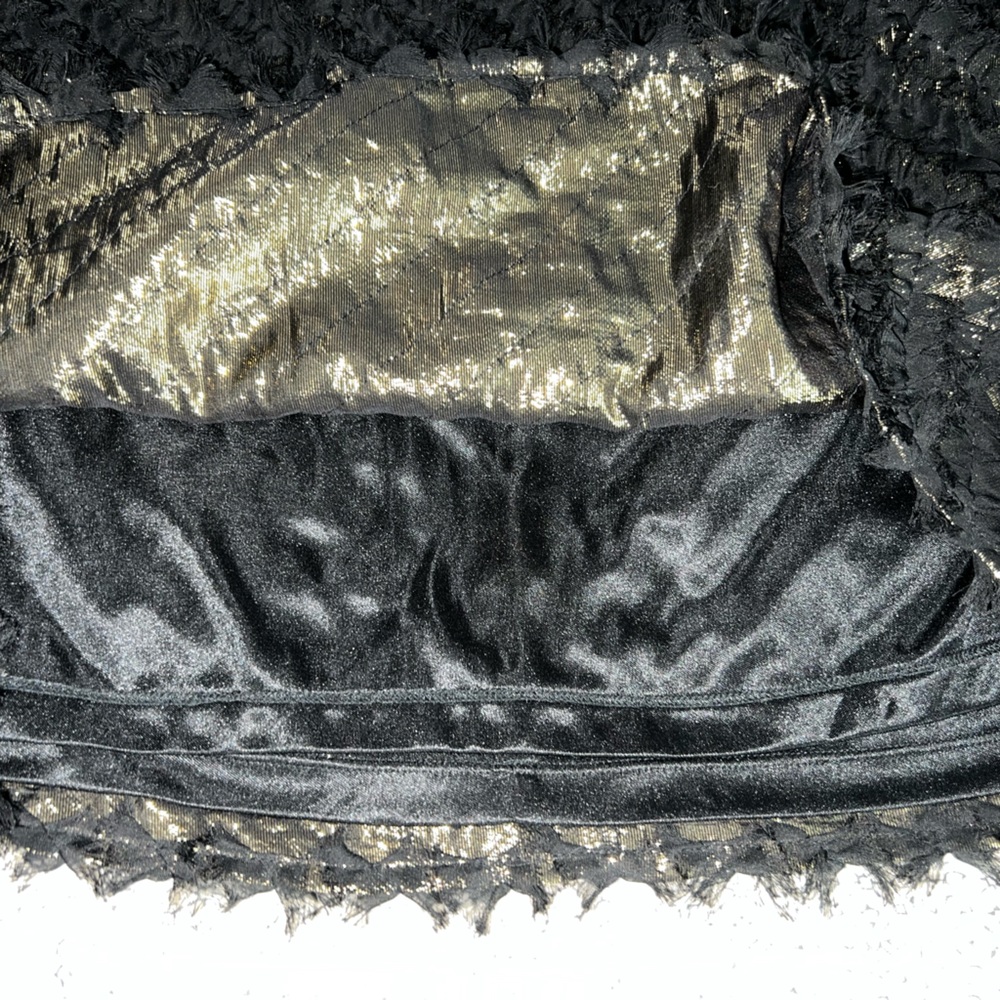 GUESS Metallic Ruffle skirt - Picture 6 of 7